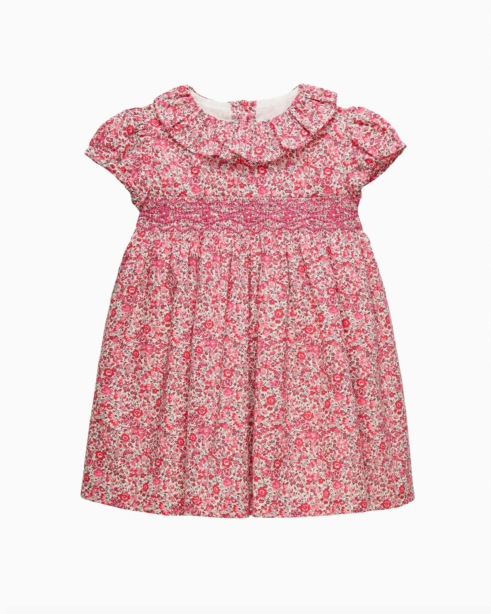 Baby Smocked Dress in Emma & Georgina