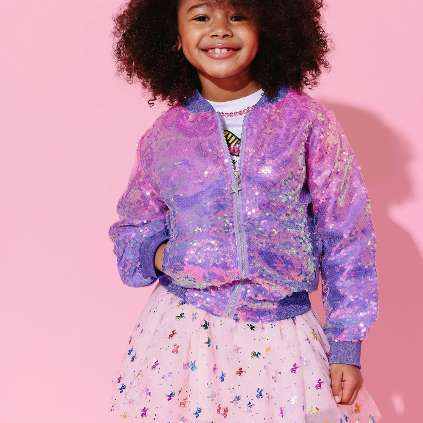 Rainbow Metallic Tutu