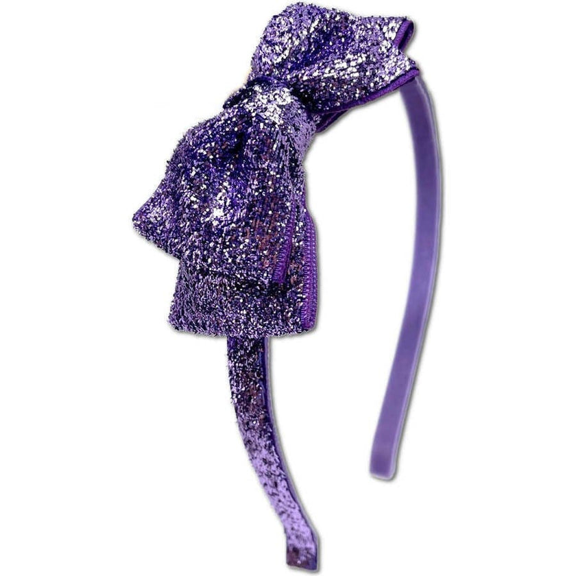 Glitter Bow Headband