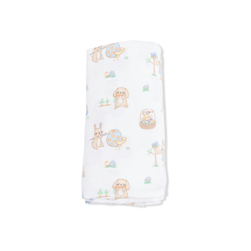 Easter Egg Hunt Uni - Swaddle Blanket