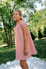 Libby Dress - Red Gingham