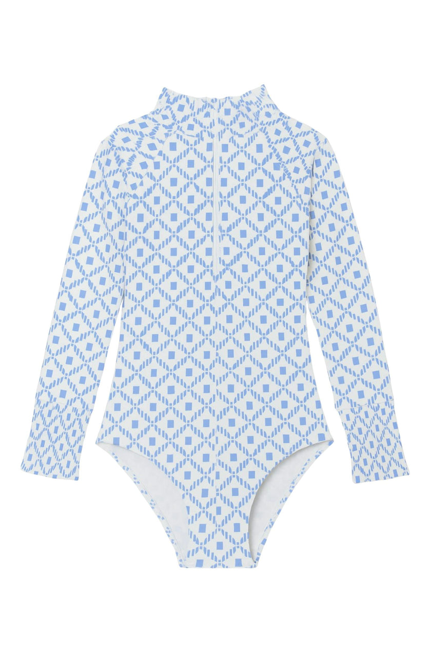 Little Gayle One Piece Swimsuit in Santorini Dots