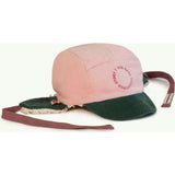 children's organic cotton cap - forest flower