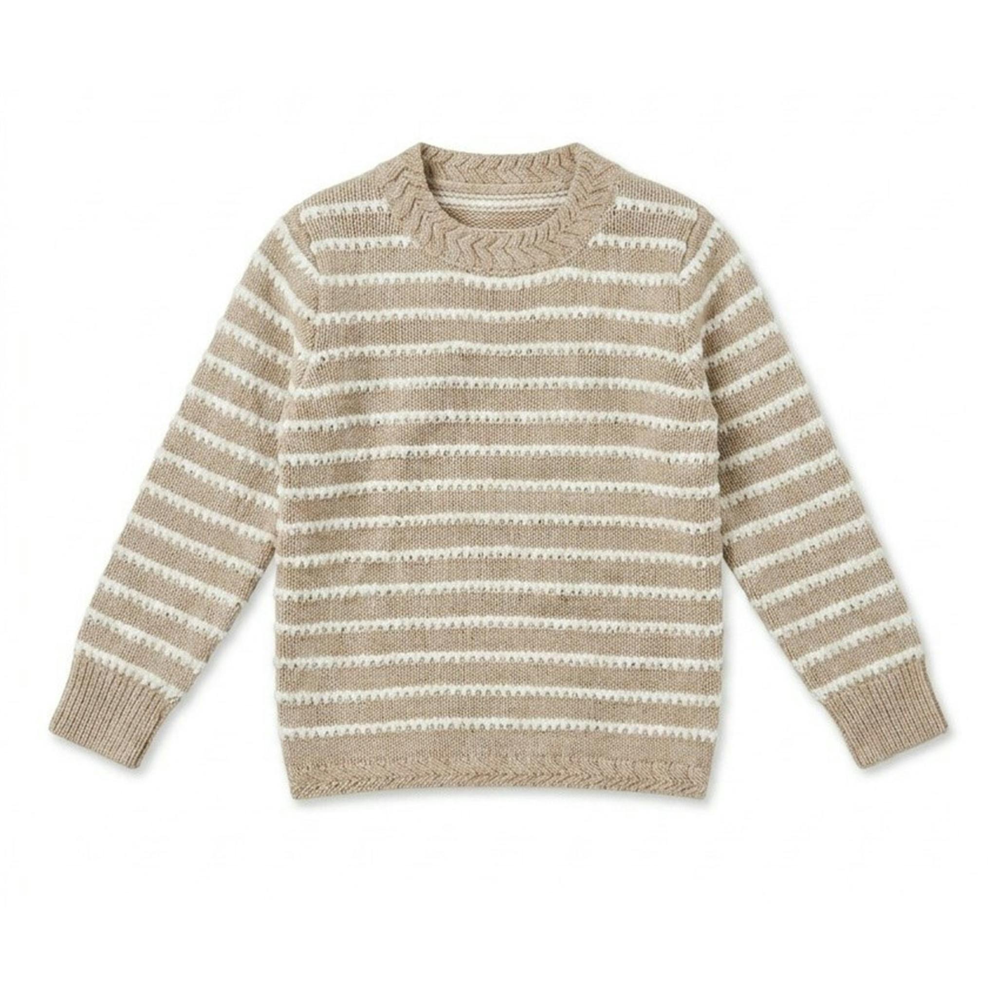 Special Stripe Knit Sweater