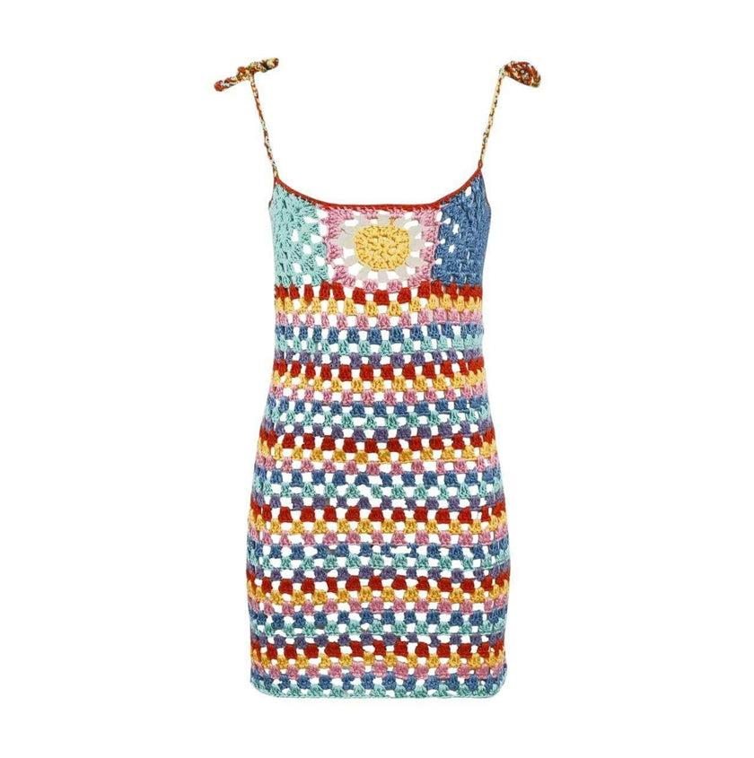 Sunshine Mood Crochet Dress