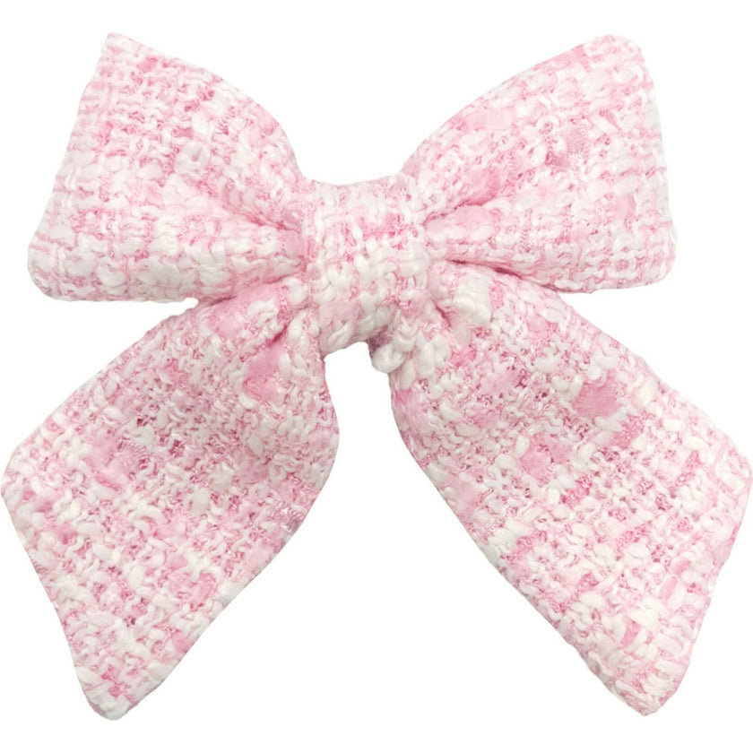 Tweed Hair Bow