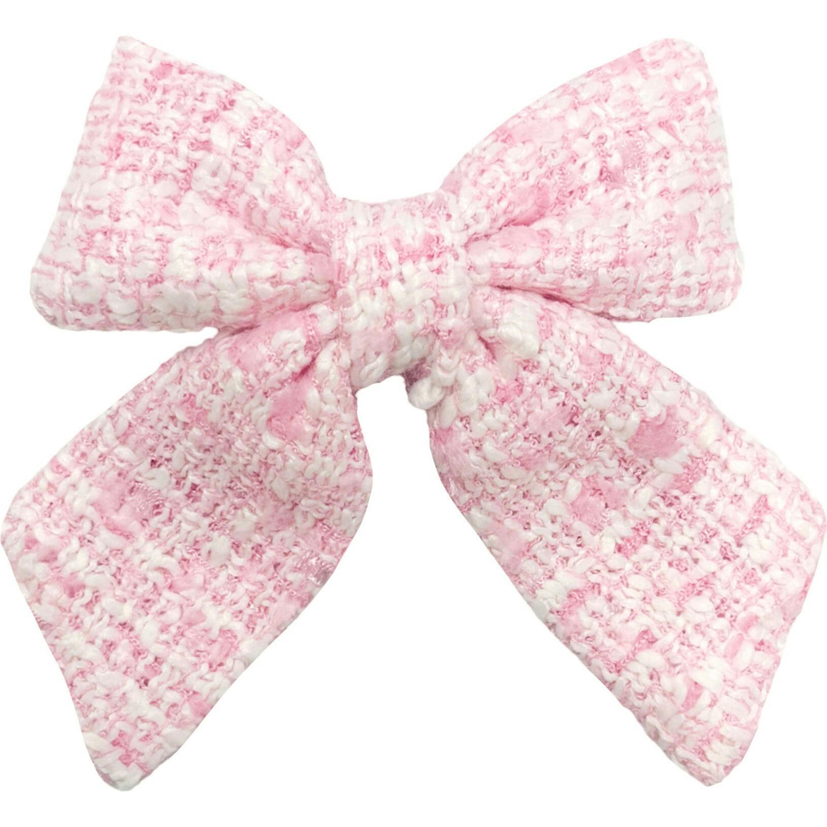 Tweed Hair Bow