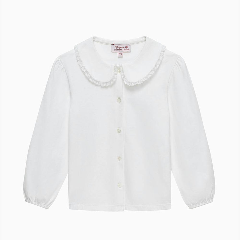 Evelyn Lace Jersey Top