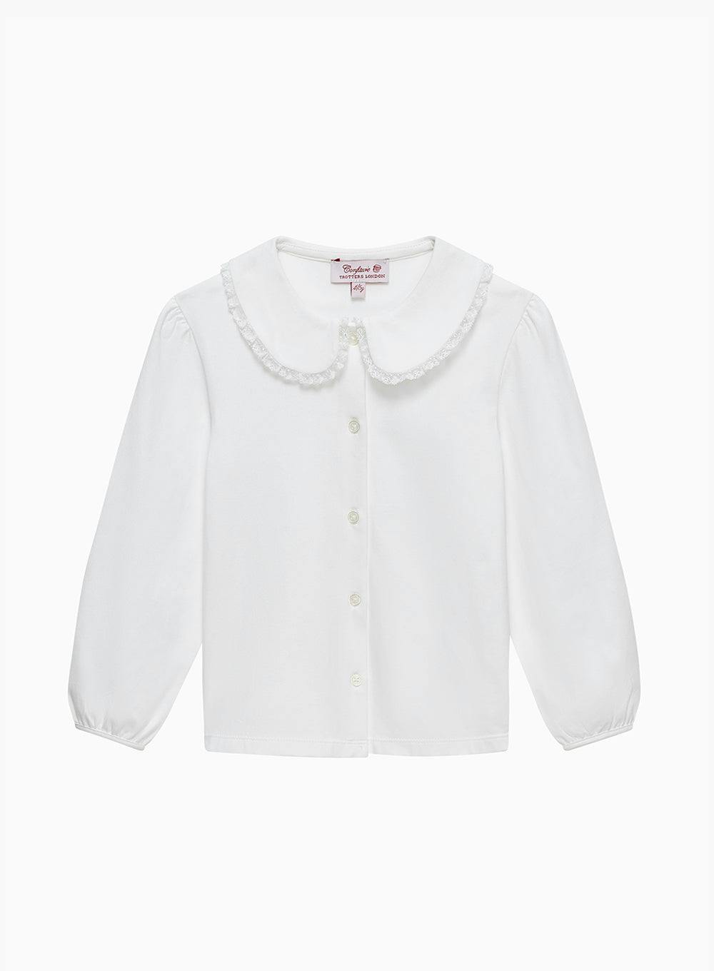 Evelyn Lace Jersey Top