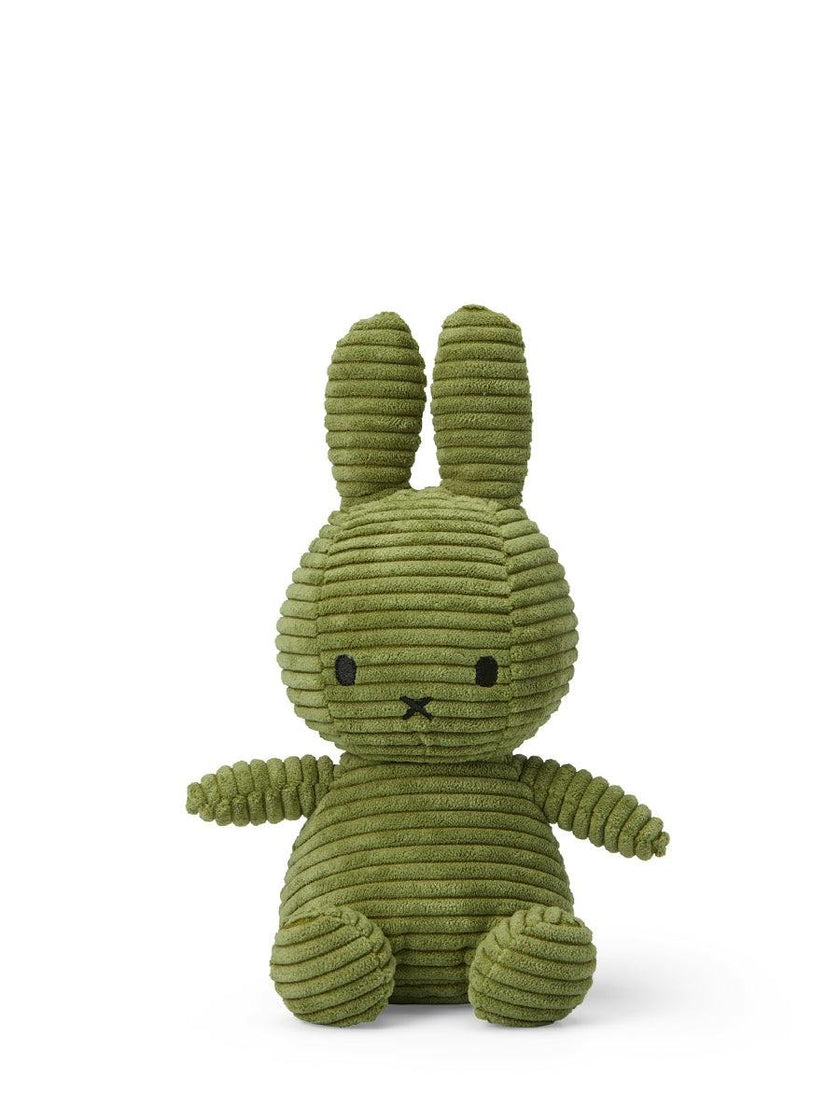 Miffy ECO Corduroy Olive Green - 9"