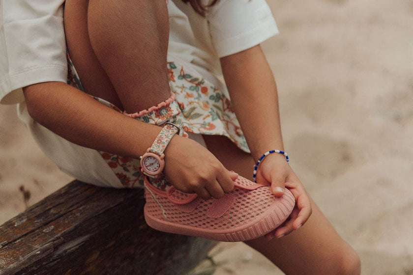 Classic Watch | Silicone + Stainless Steel | In Bloom