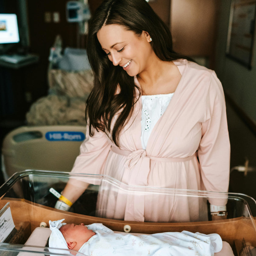 Mommy Robe - Solid Blush