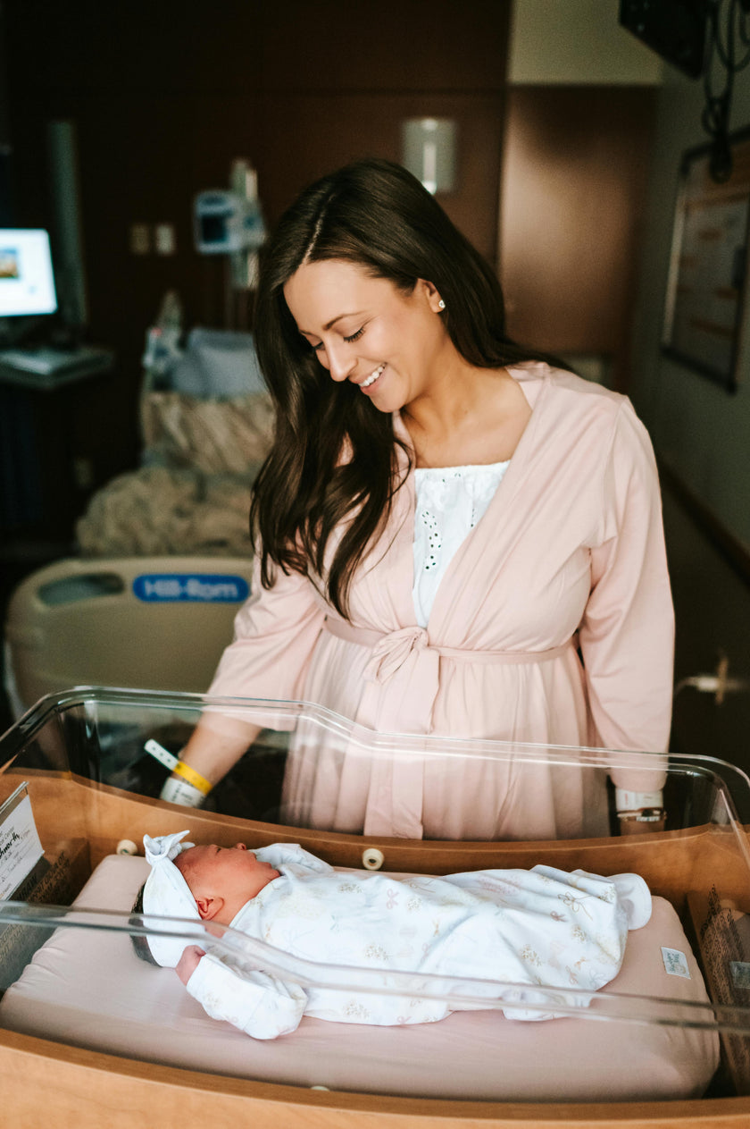 Mommy Robe - Solid Blush