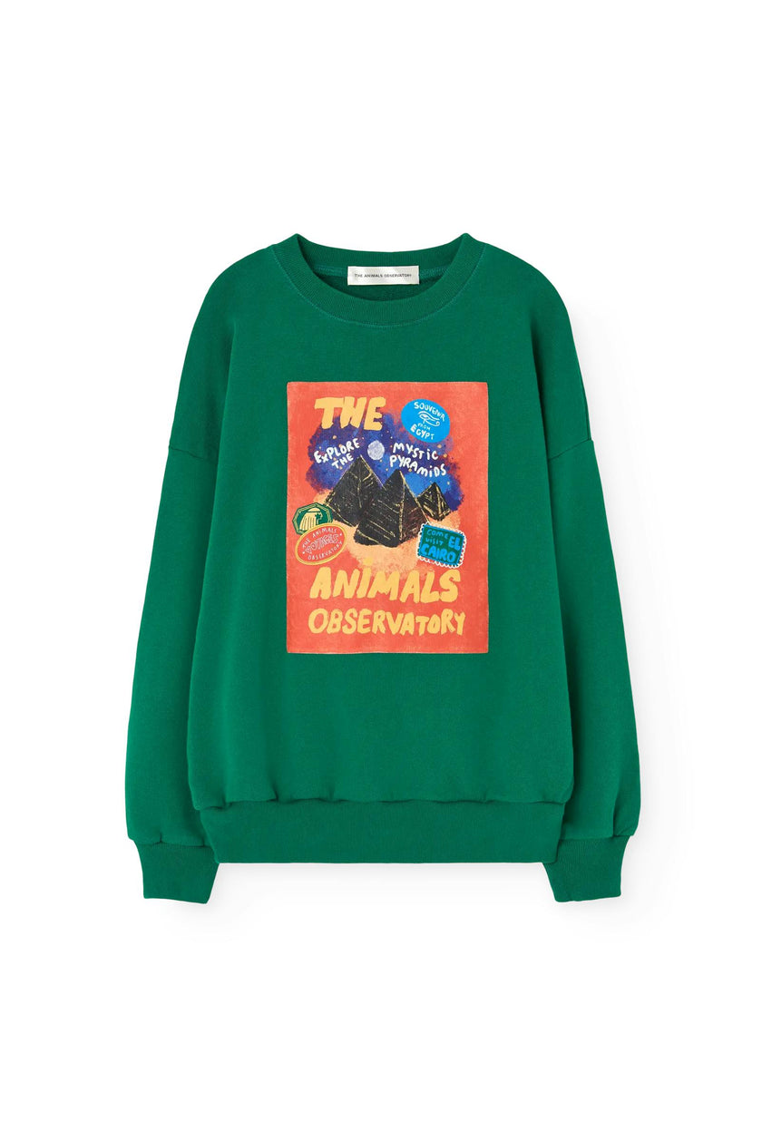 Dark Green Killifish Sweatshirt