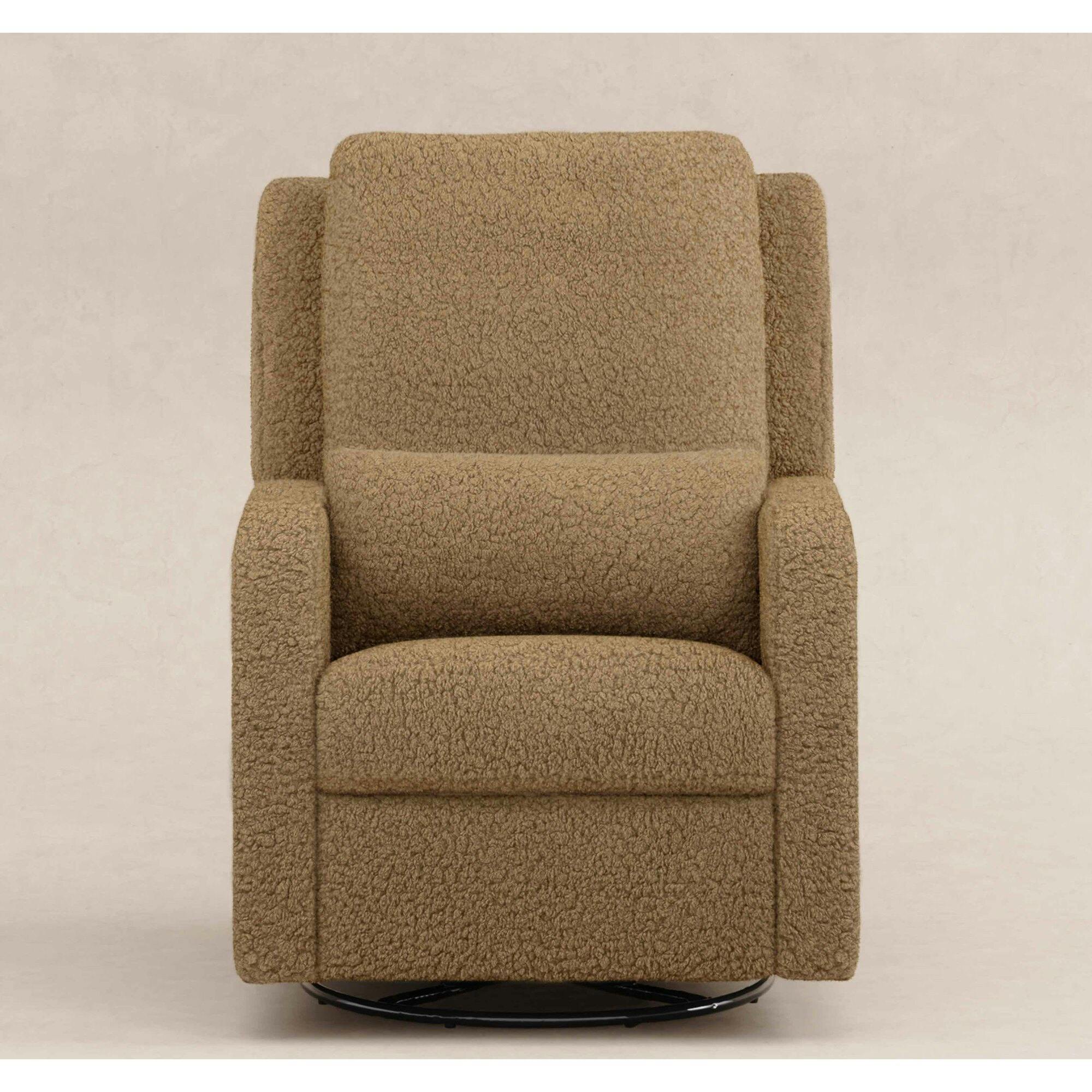 Sigi Shearling Recliner And Swivel Glider