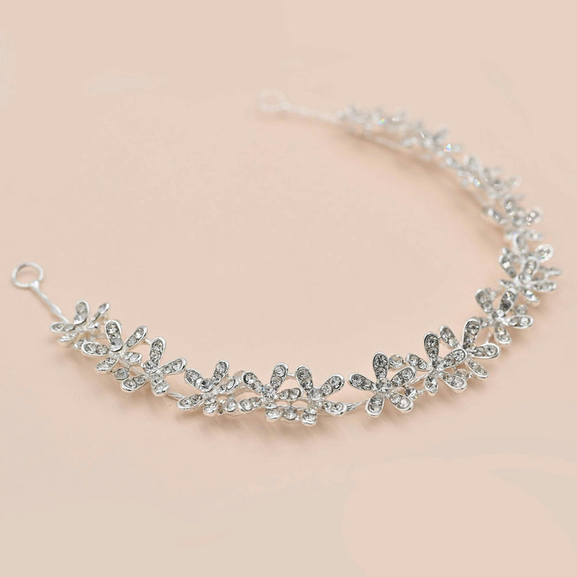 Crystal Flower Garland Hair Vine