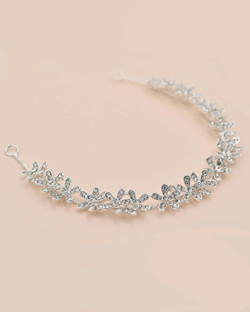 Crystal Flower Garland Hair Vine