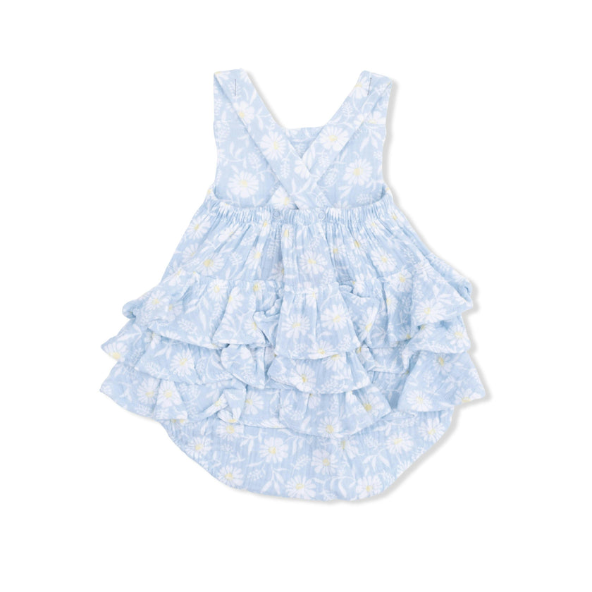 Western Daisies - Ruffle Sunsuit