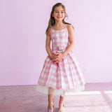 A Leading Role x Mattel Premium Barbie The Movie Barbie Pink Gingham Child Dress Up