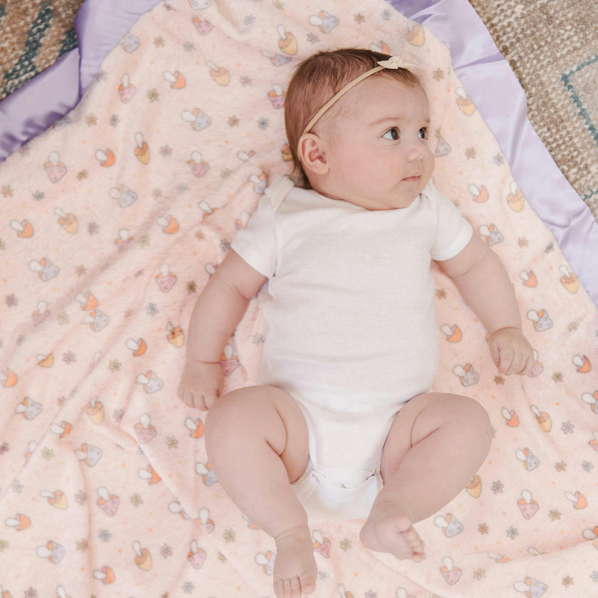 JuJuBe × Studio Oh! Printed Reversible Baby Blankets