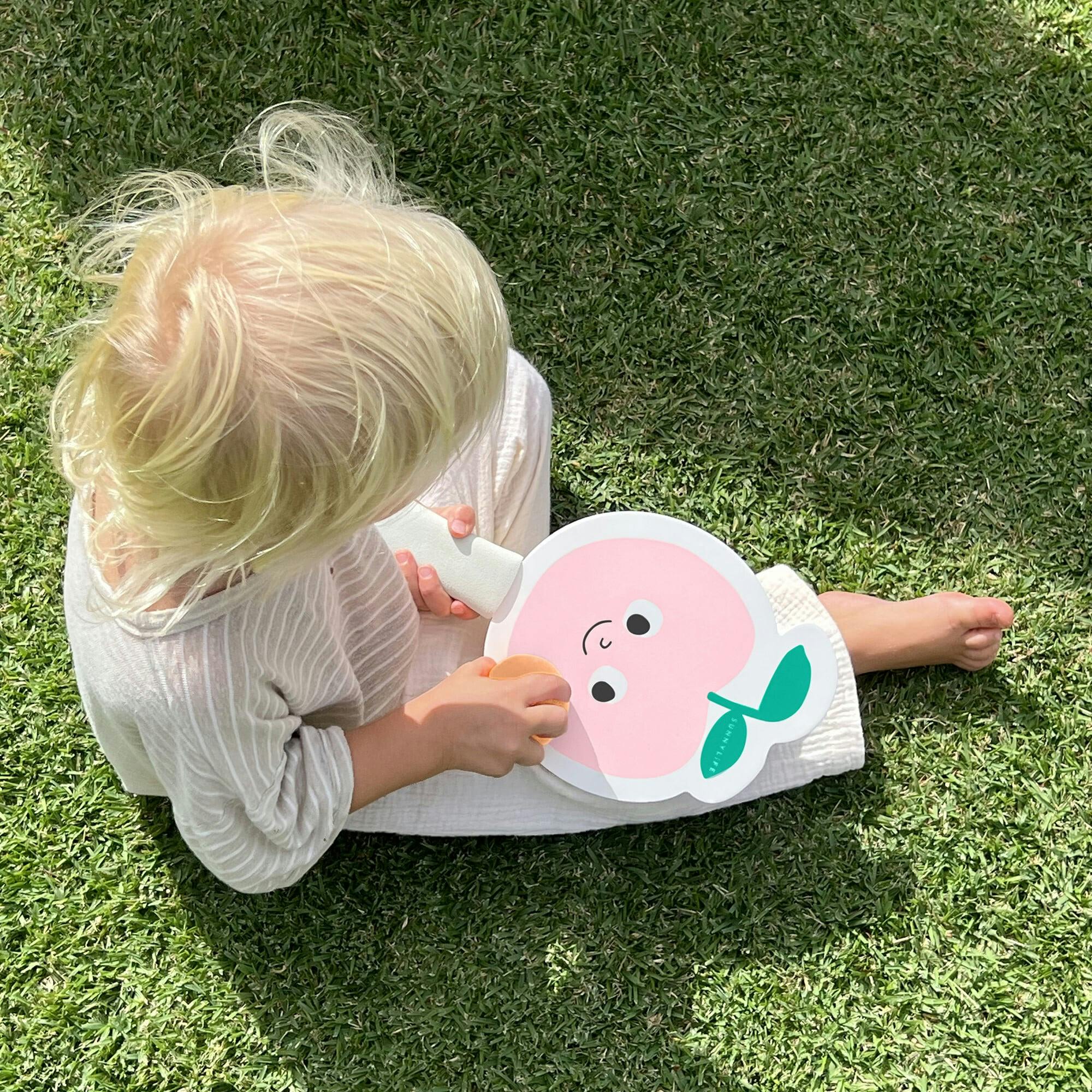 Kids Velcro Beach Bats: Poppy The