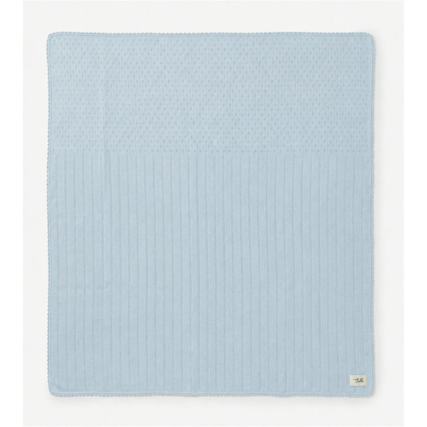 Knit Pointel Blanket