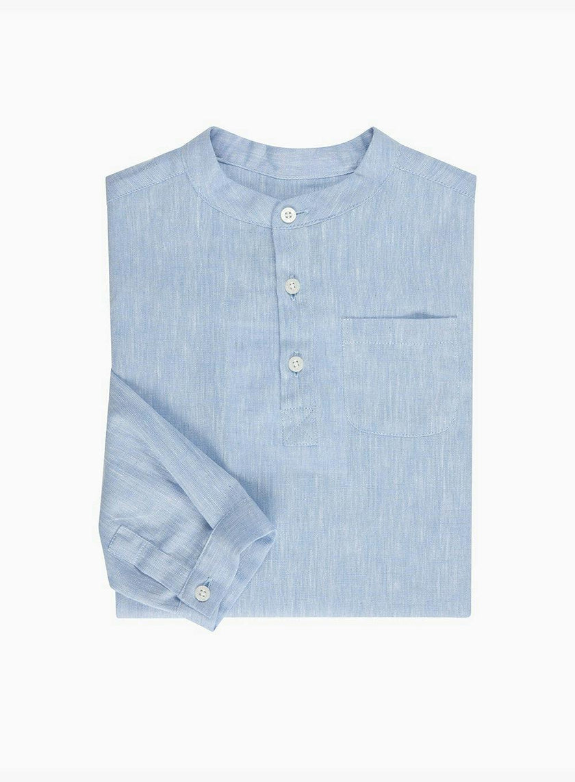 Oscar Shirt in Pale Blue