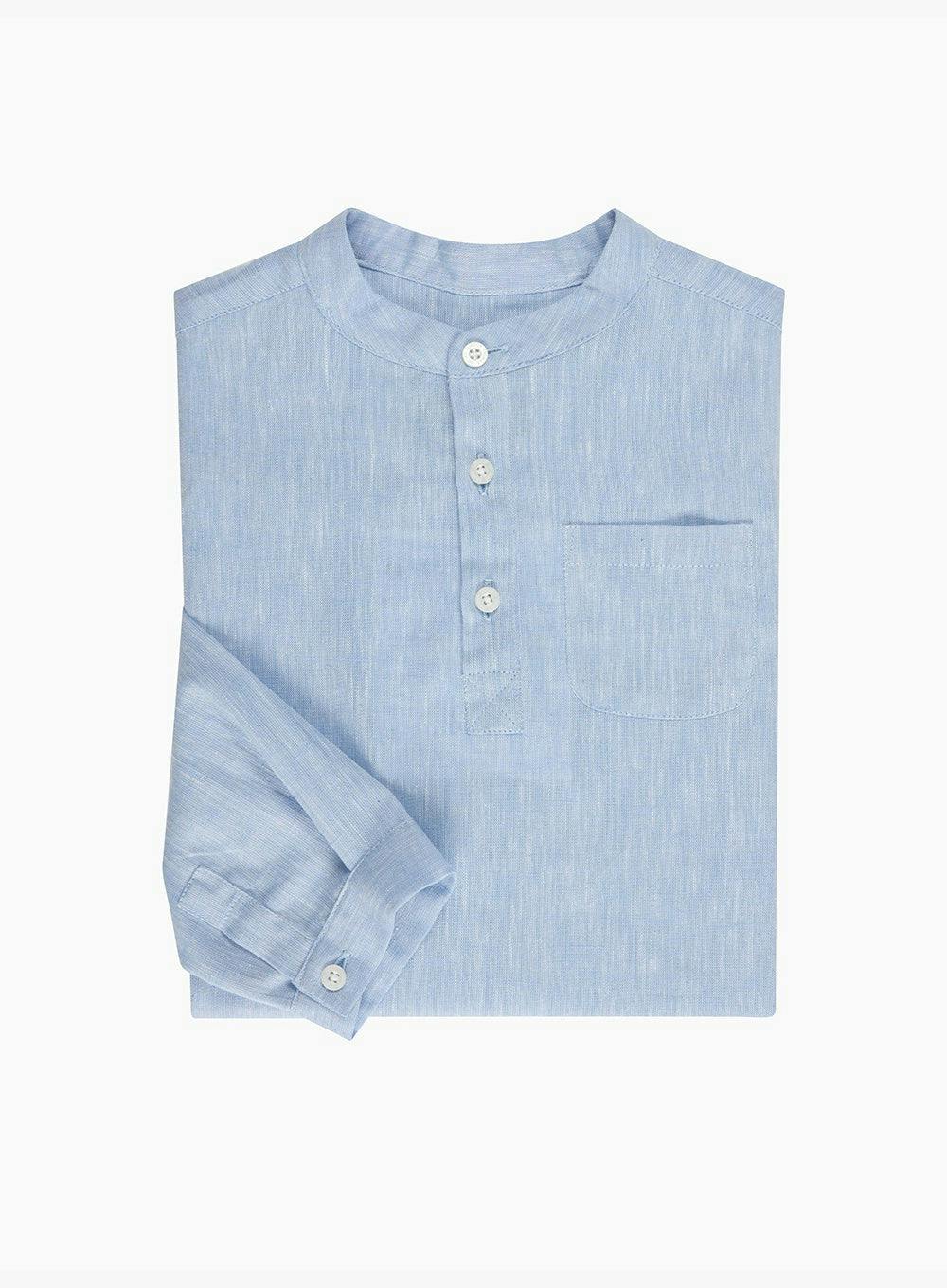 Oscar Shirt in Pale Blue