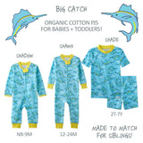 SHAWN Snug-fit Footless Baby Pajamas for Boys & Girls