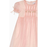 Blush Alba Silk Ceremony Girl Dress