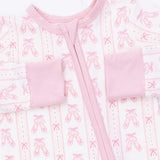Ballet Shoes Ribbon Stripe - Convertible Romper