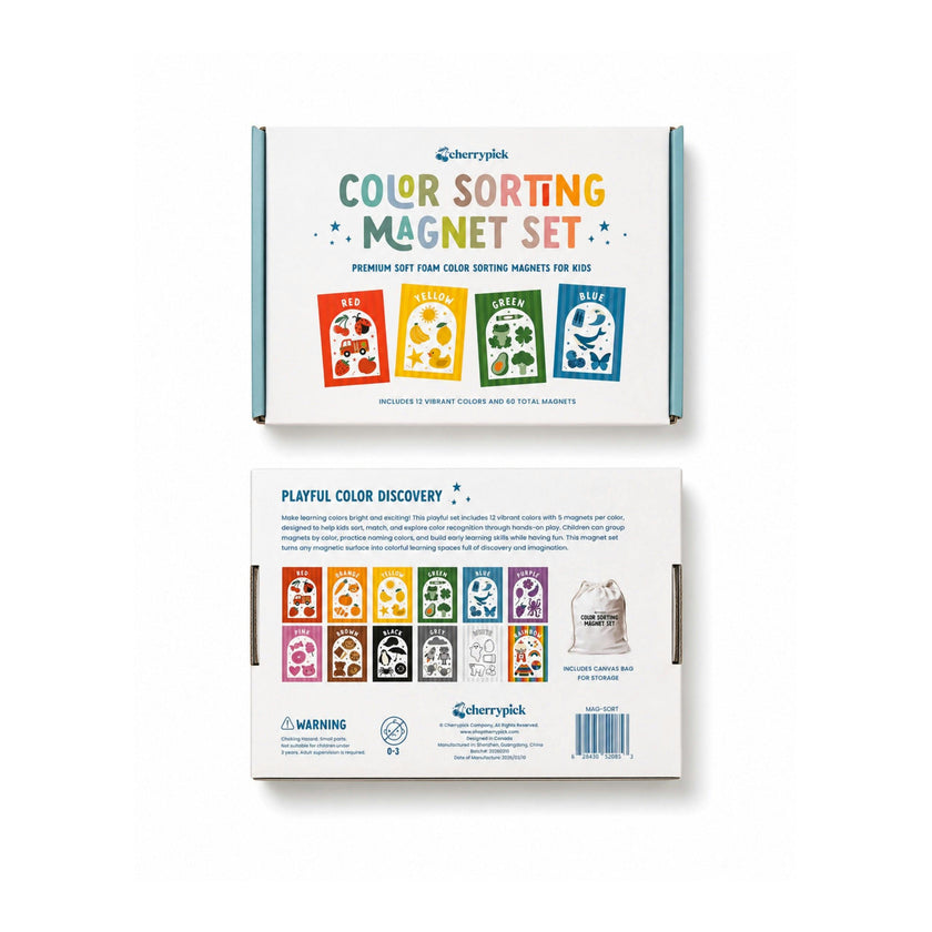Color Sorting Magnet Set (60pc set)