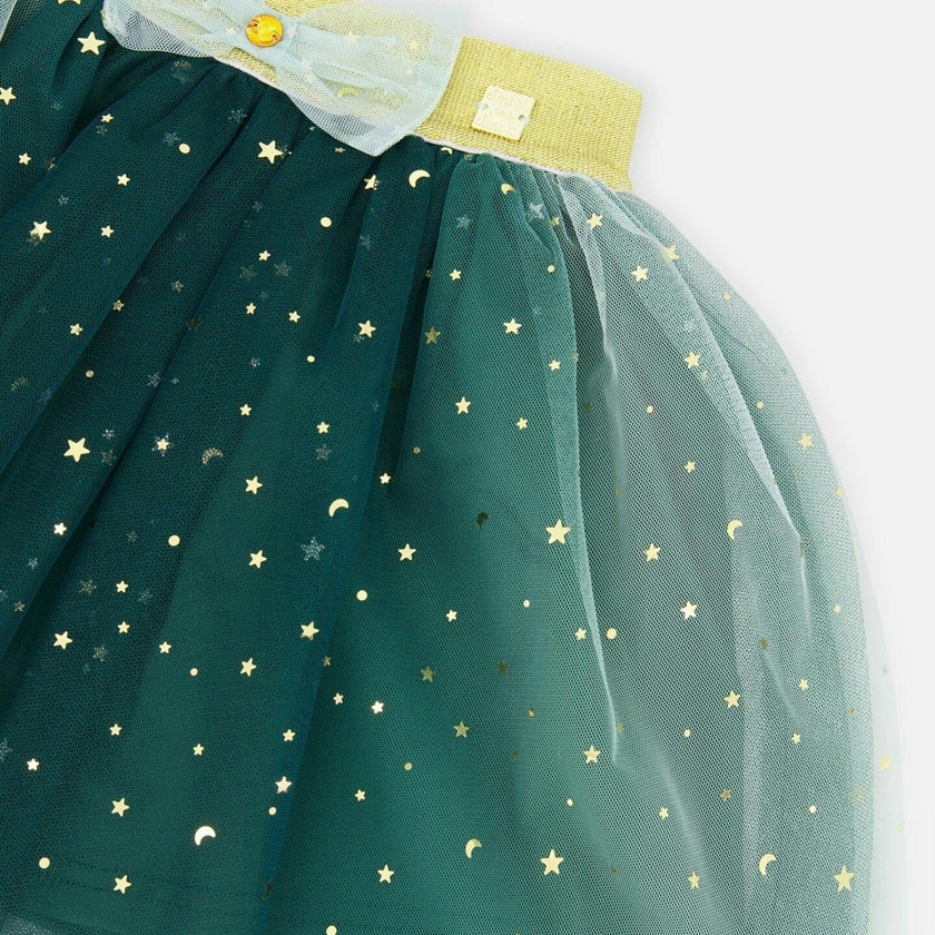 Mesh Skirt with Bow