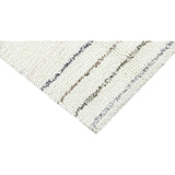 Aron Small Rectangular Woolable Rug With Tri-Color Tassels