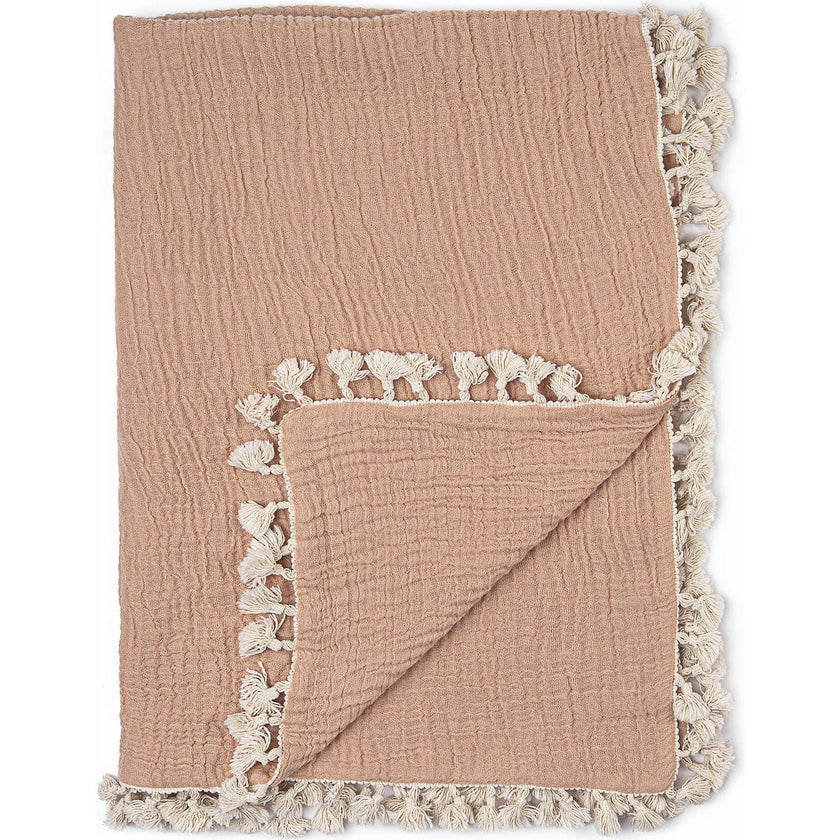 6 Layer Muslin Blanket Copper