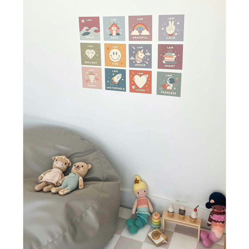 Peel & Stick Fabric Wall Stickers
