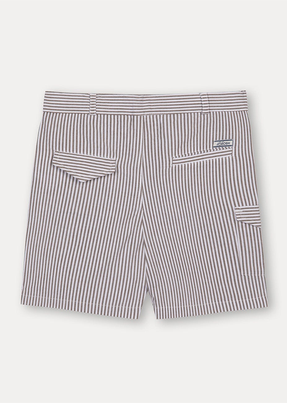 Cargo Seersucker Shorts