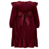 Chloe Velvet & Satin Bow Party Dress