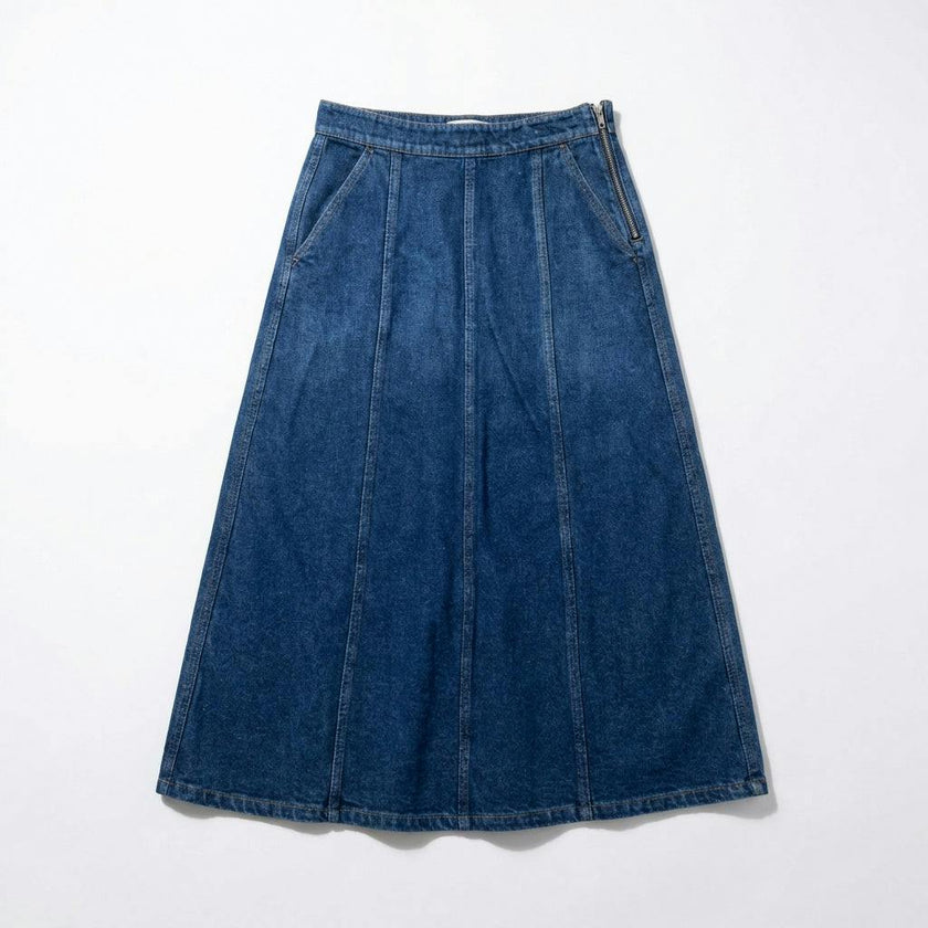 Teen Denim Seam Skirt