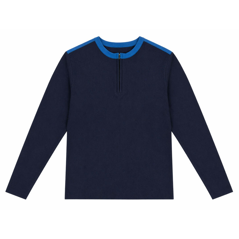 Half Zipper Knit Sweater