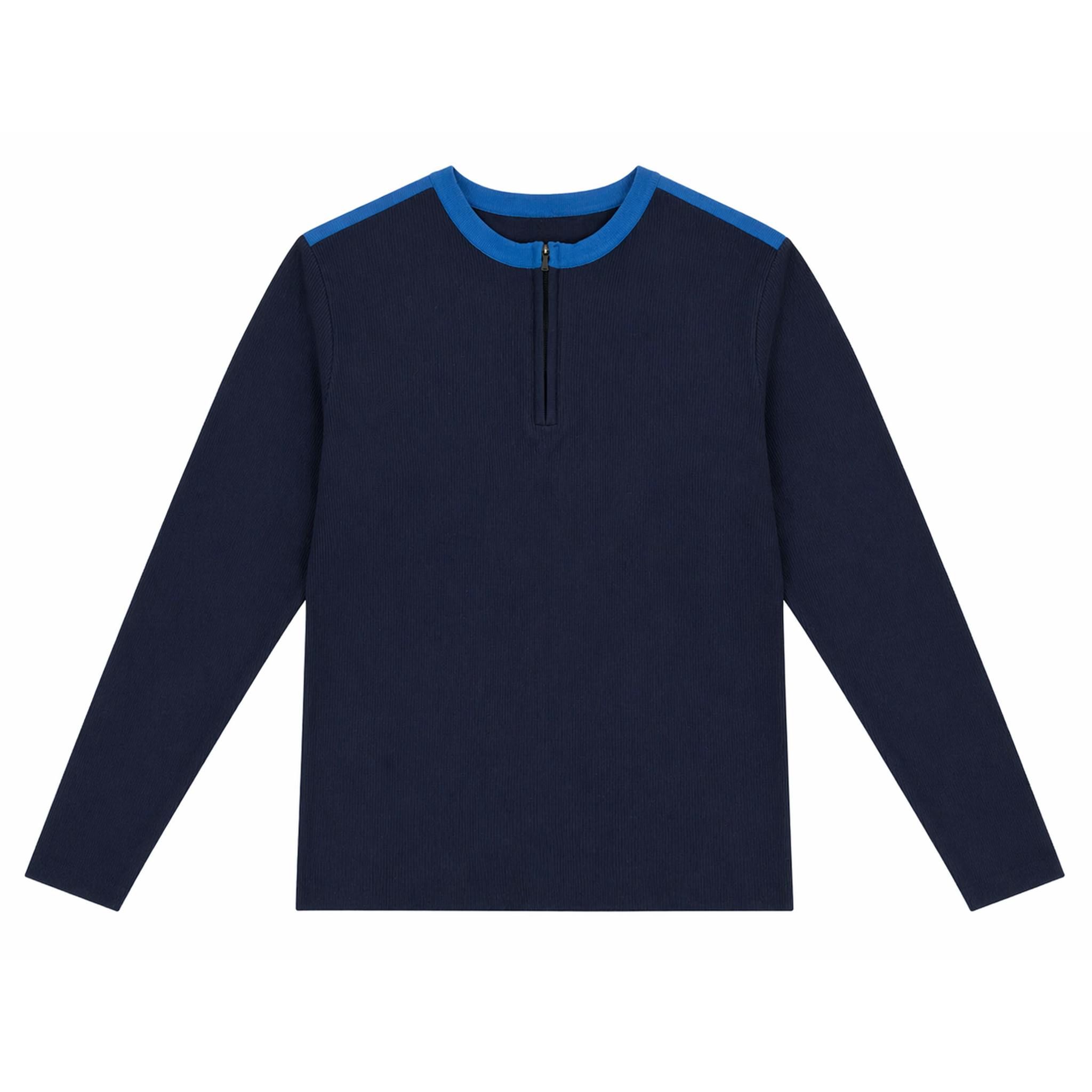 Half Zipper Knit Sweater