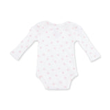 Little Horseshoes Pink - Long Sleeve Bodysuit