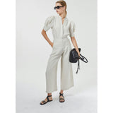 Culotte Linen Pants - Natural