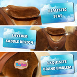 Model Y® Horse Ride-On Toy Age 4–7 – Brown