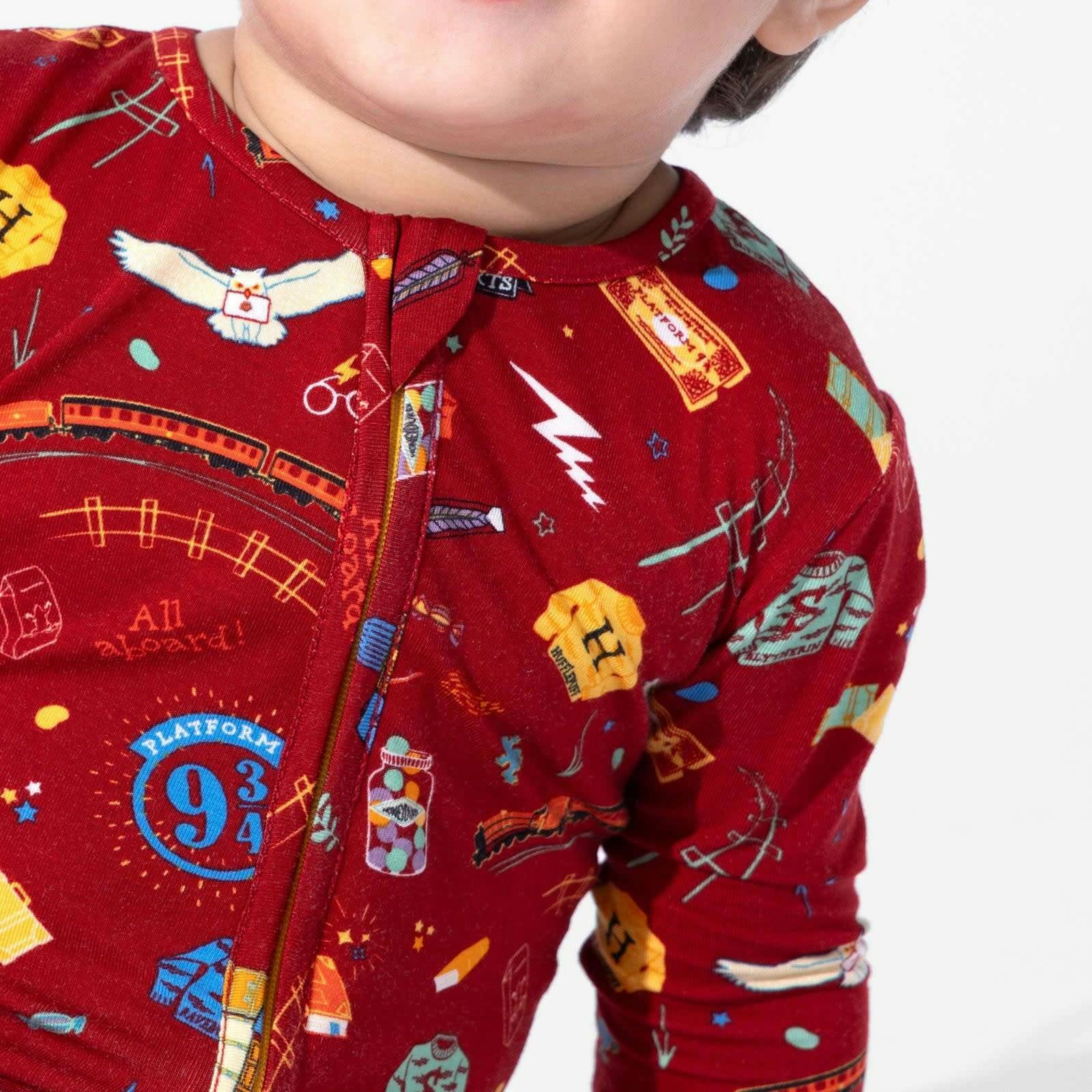 Hogwarts Express Bamboo Convertible Footie