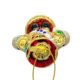Kurt Adler Bellissimo Glass Elegant Nutcracker Ornament