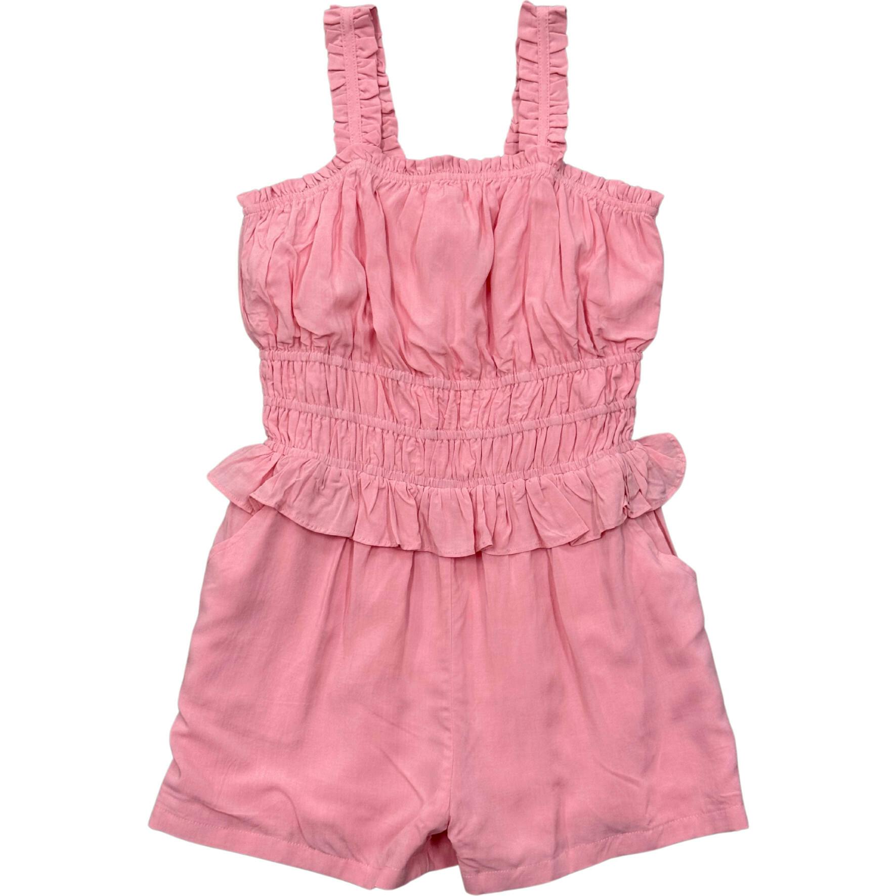 Ruffle Strap Shorts Romper