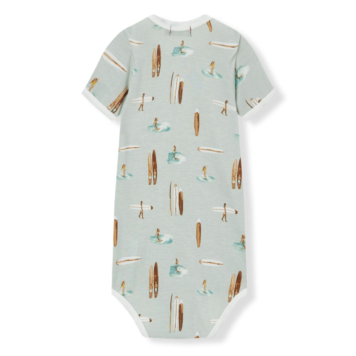Vintage Surf Bamboo Short Sleeve One Piece