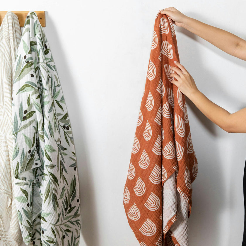 Organic Muslin Cotton Swaddle