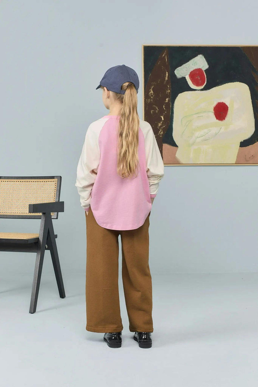 Pink Anteater Long Sleeve T-shirt